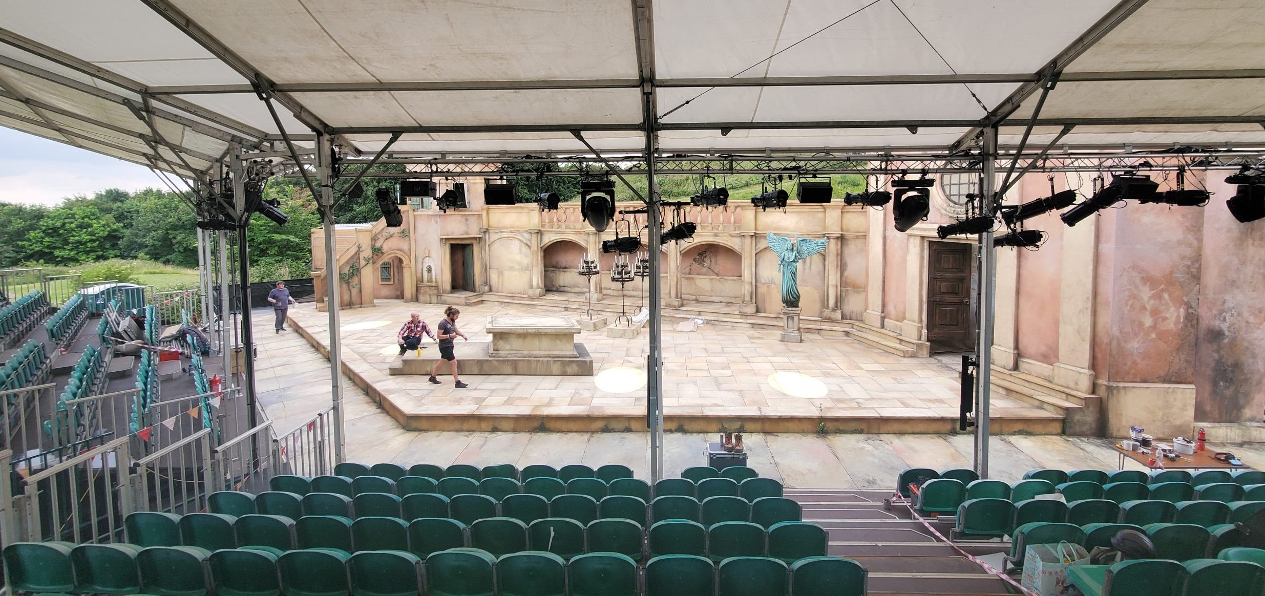 Stafford Romeo Juliet Audience Stands